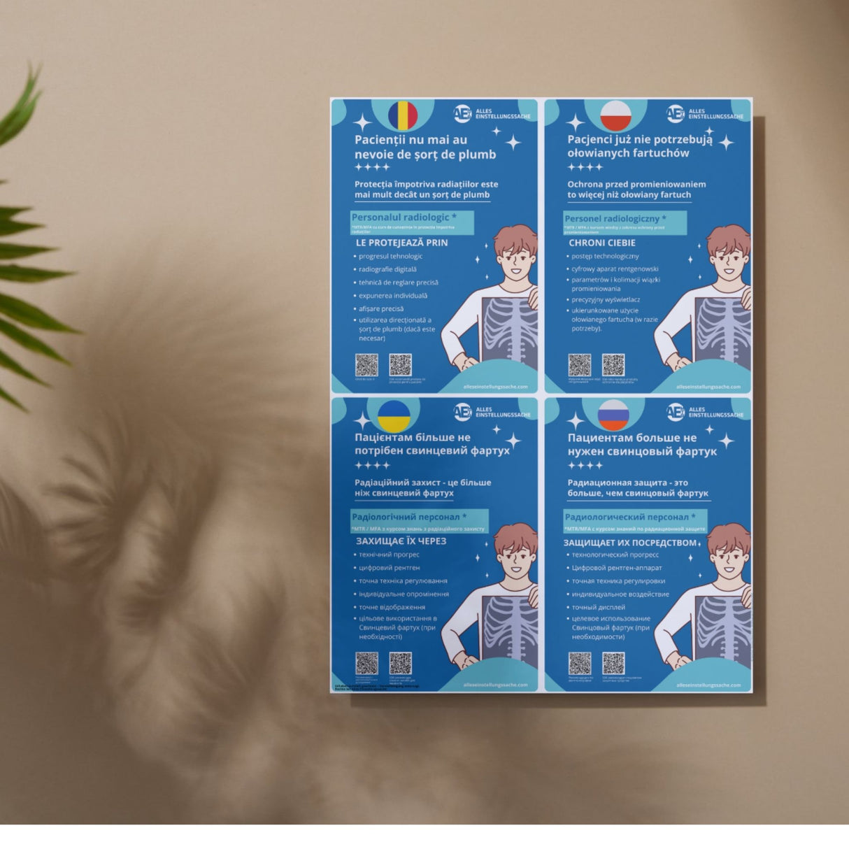 Röntgen I Poster: Bye Bye Bleischürze kompakt - Alles Einstellungssache