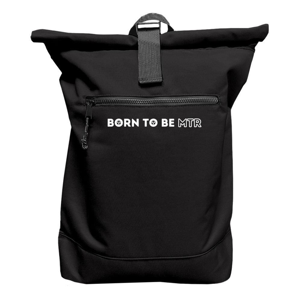 Rucksack mit Laptopfach- BORN TO BE MTR (horizontales Logo) - Alles Einstellungssache