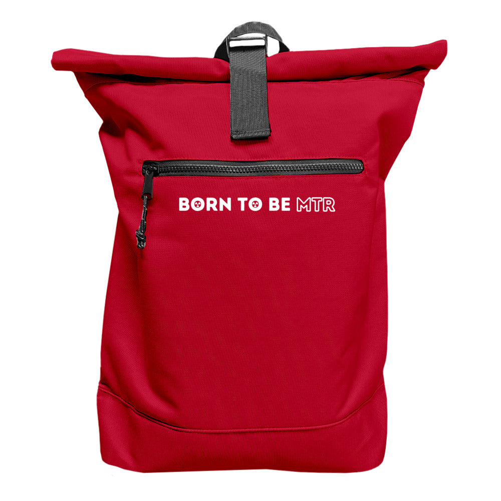 Rucksack mit Laptopfach- BORN TO BE MTR (horizontales Logo) - Alles Einstellungssache