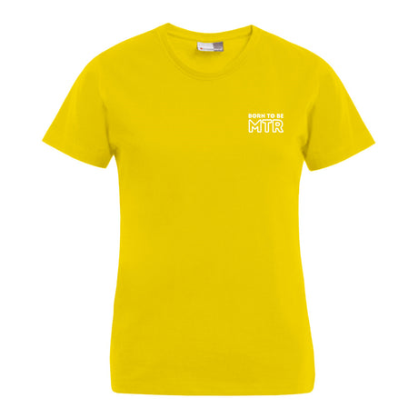 BORN TO BE MTR T-Shirt (Damen) kleines Logo - Alles Einstellungssache