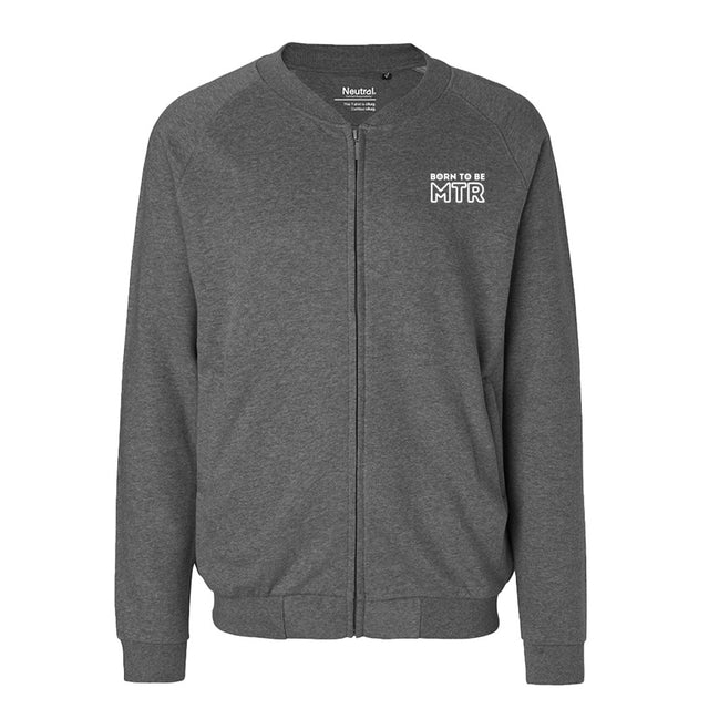Sweatjacke mit Reißverschluss BORN TO BE MTR (kleines Logo) Unisex - Alles Einstellungssache
