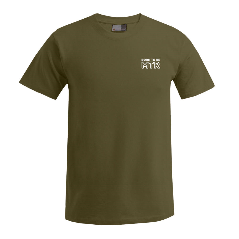 BORN TO BE MTR (kleines Logo) T-Shirt Herren - Alles Einstellungssache