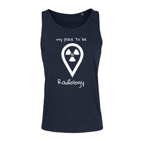Tank Top (Unisex ) - my place to be (großes Logo) - Alles Einstellungssache
