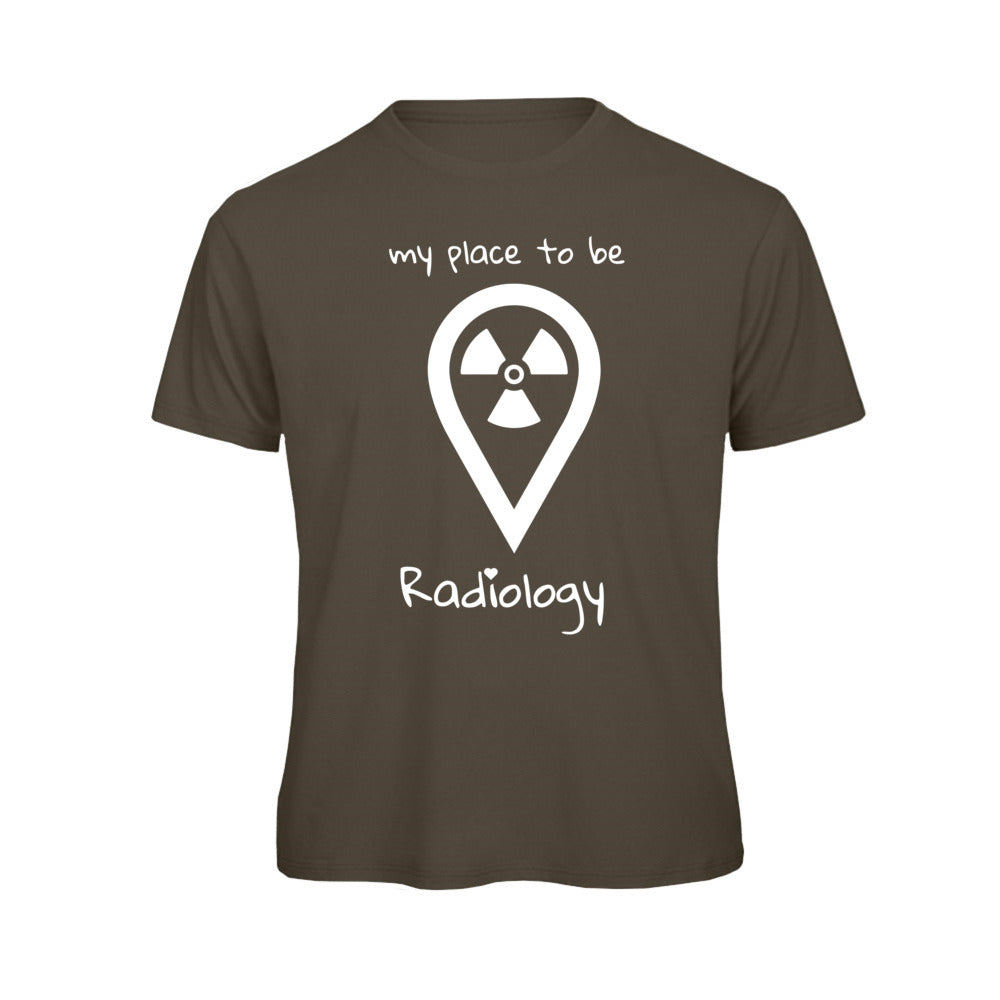 Inspire T-Shirt (Herren) - my place to be Radiology - Alles Einstellungssache