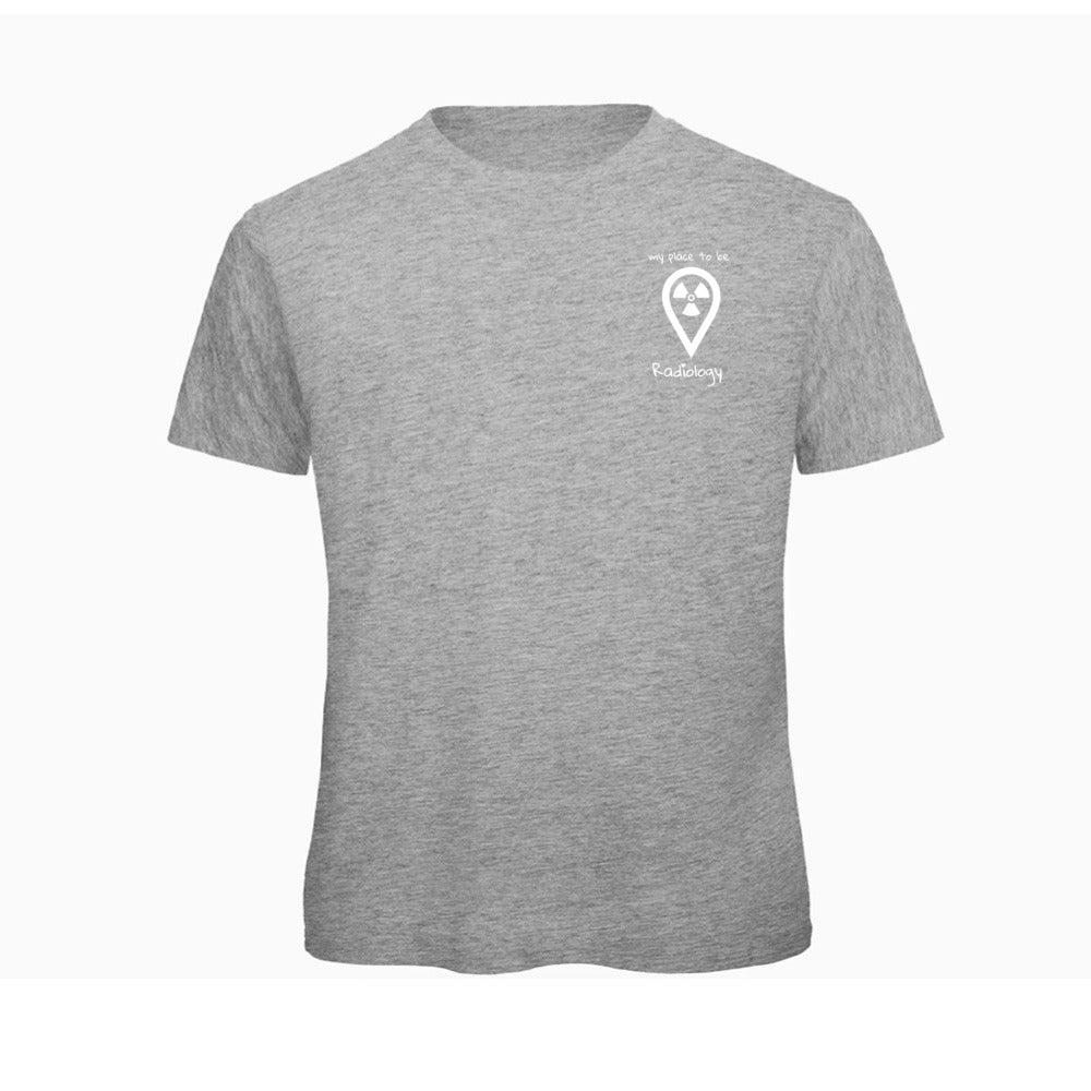Inspire T-Shirt (Herren) - my place to be Radiology ( kleines Logo) - Alles Einstellungssache