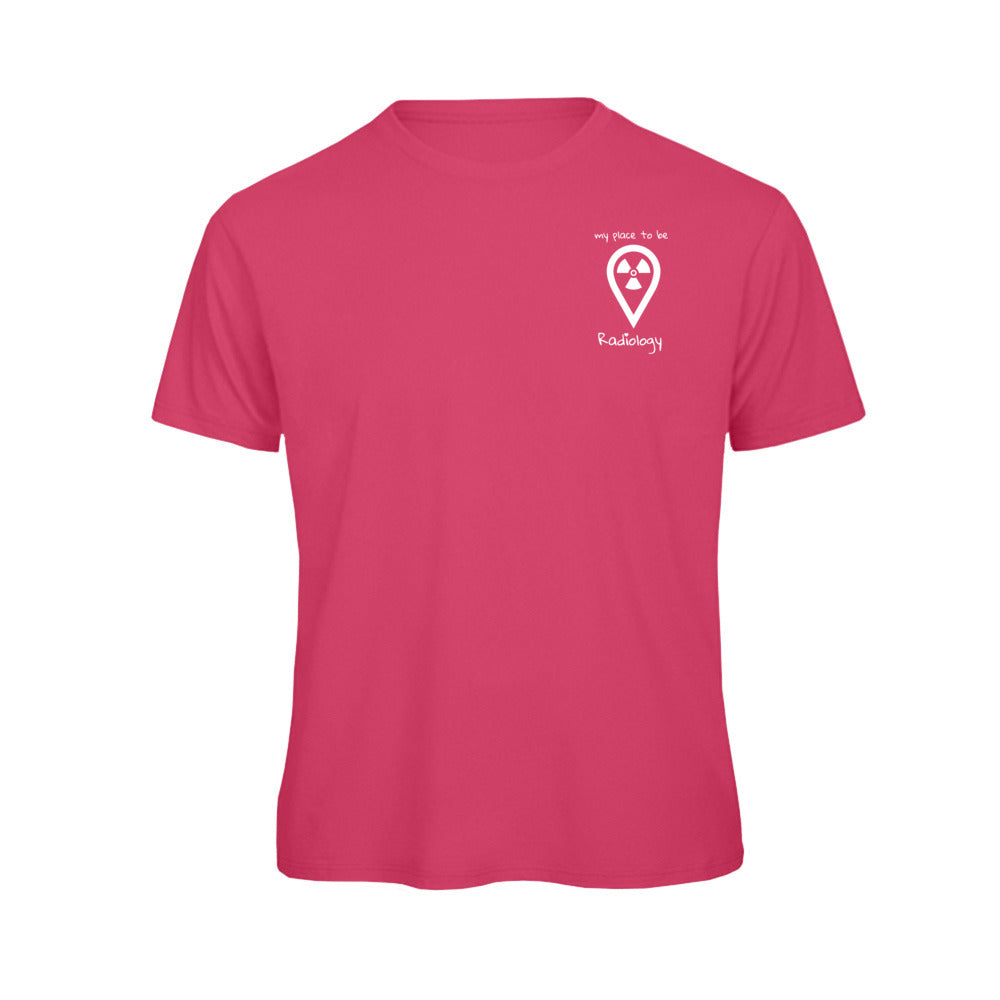 Inspire T-Shirt (Herren) - my place to be Radiology ( kleines Logo) - Alles Einstellungssache