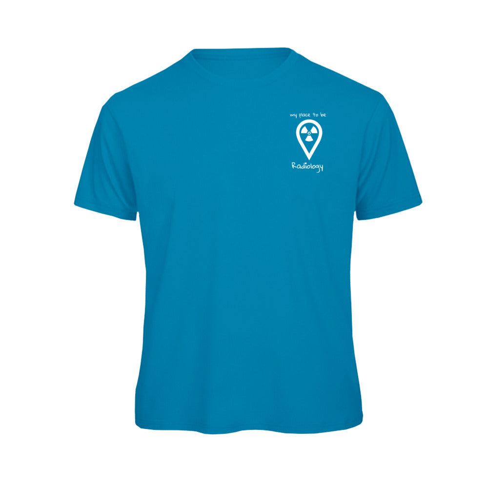 Inspire T-Shirt (Herren) - my place to be Radiology ( kleines Logo) - Alles Einstellungssache