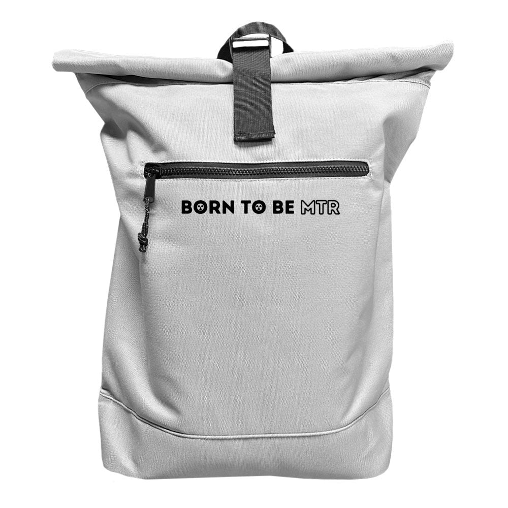 Rucksack mit Laptopfach- BORN TO BE MTR (horizontales Logo) - Alles Einstellungssache