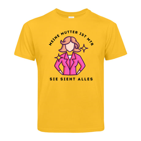 Kinder T-Shirt - meine Mutter ist MTR - Alles Einstellungssache