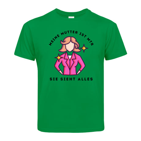Kinder T-Shirt - meine Mutter ist MTR - Alles Einstellungssache