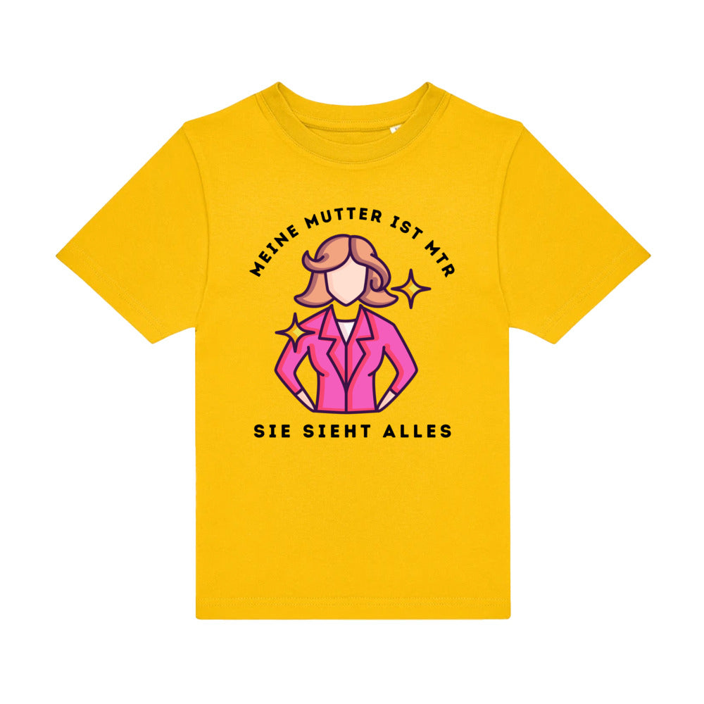 Base Kinder T-Shirt - meine Mutter ist MTR - Alles Einstellungssache