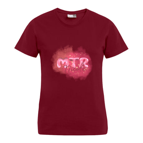 Pink MTR Nicole oder dein Name -LOGO groß- T-Shirt - Alles Einstellungssache