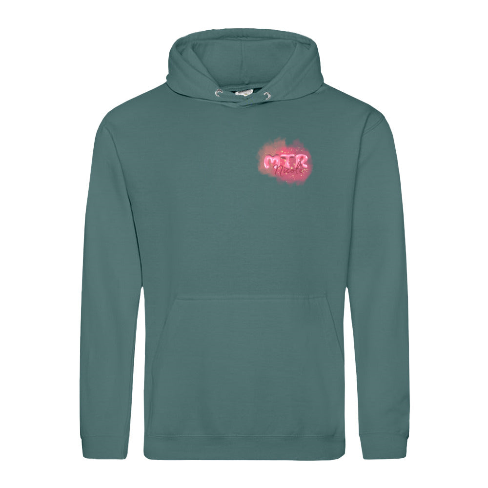 Pink MTR Nicole oder dein Name -LOGO klein- Hoody (Unisex) - Alles Einstellungssache