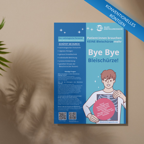 Poster - Bye Bye Bleischürze - Alles Einstellungssache