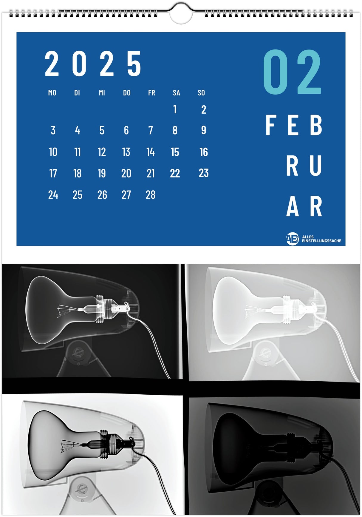 Röntgenkalender 2025 - Alles Einstellungssache