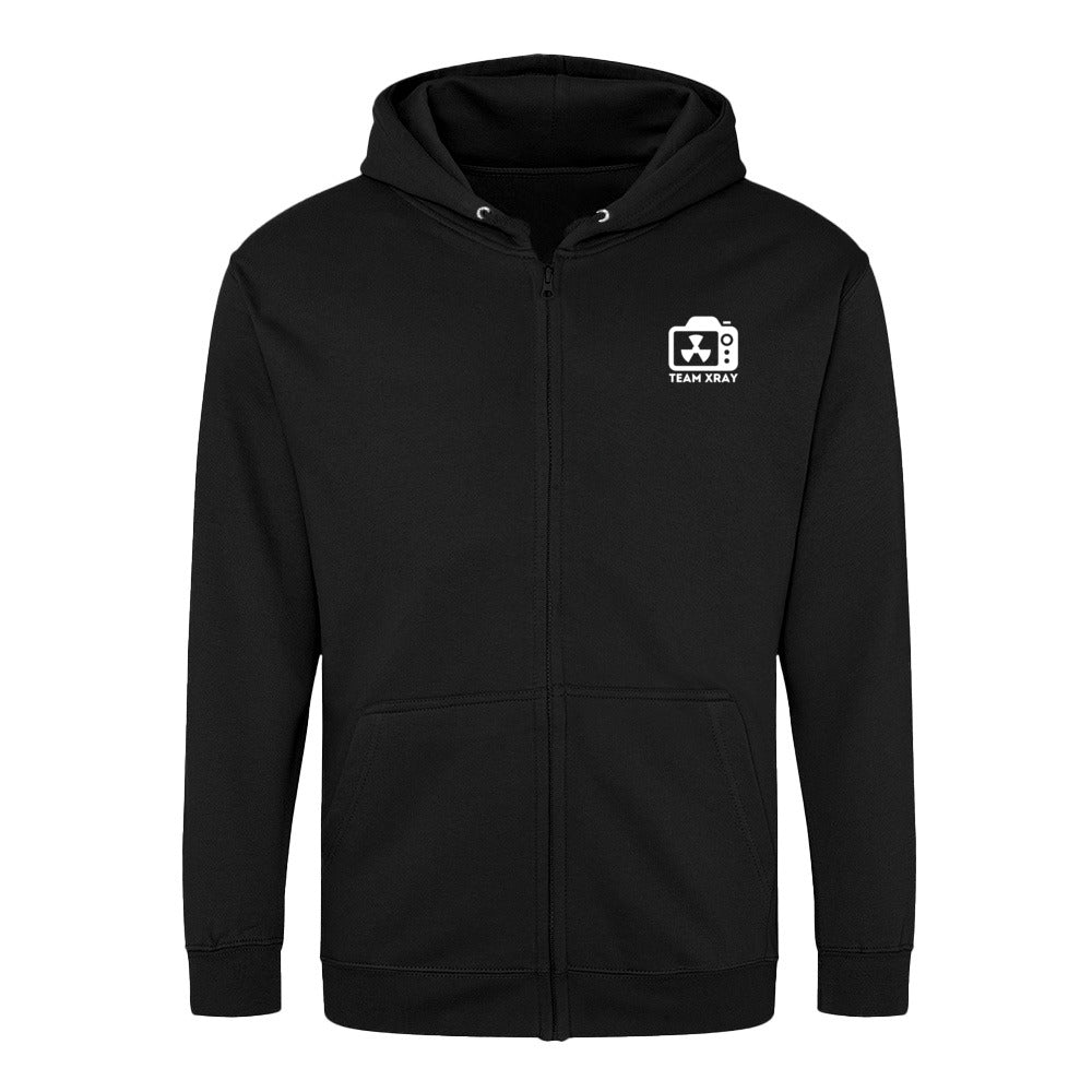 Hoddy Sweatjacke mit Reißverschluss TEAM XRAY (kleines Logo) Unisex