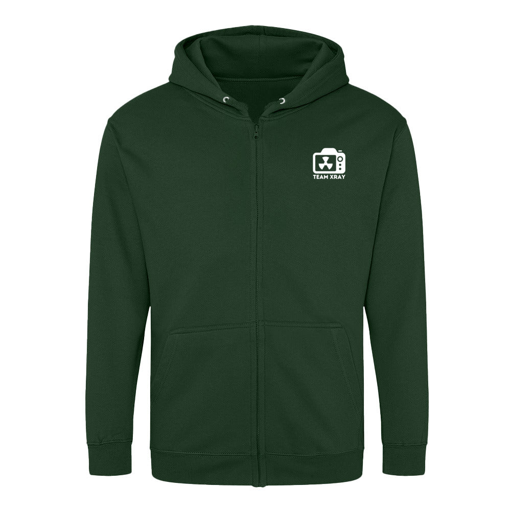 Hoddy Sweatjacke mit Reißverschluss TEAM XRAY (kleines Logo) Unisex