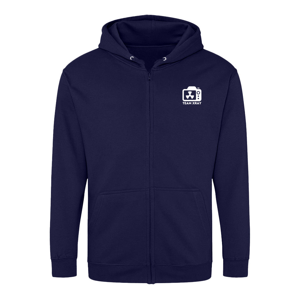 Hoddy Sweatjacke mit Reißverschluss TEAM XRAY (kleines Logo) Unisex