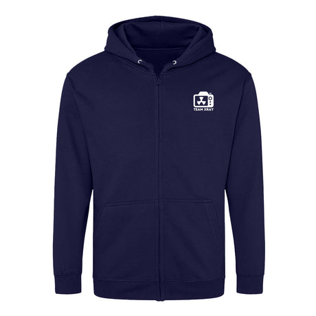 Hoddy Sweatjacke mit Reißverschluss TEAM XRAY (kleines Logo) Unisex