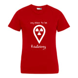 my place to be Radiology (großes Logo) T-Shirt (Damen)