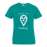 my place to be Radiology (großes Logo) T-Shirt (Damen)