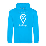 Hoody (Unisex) my place to be Radiology