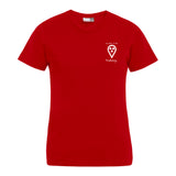 T-Shirt (Damen) - my place to be Radiology (kleines Logo)