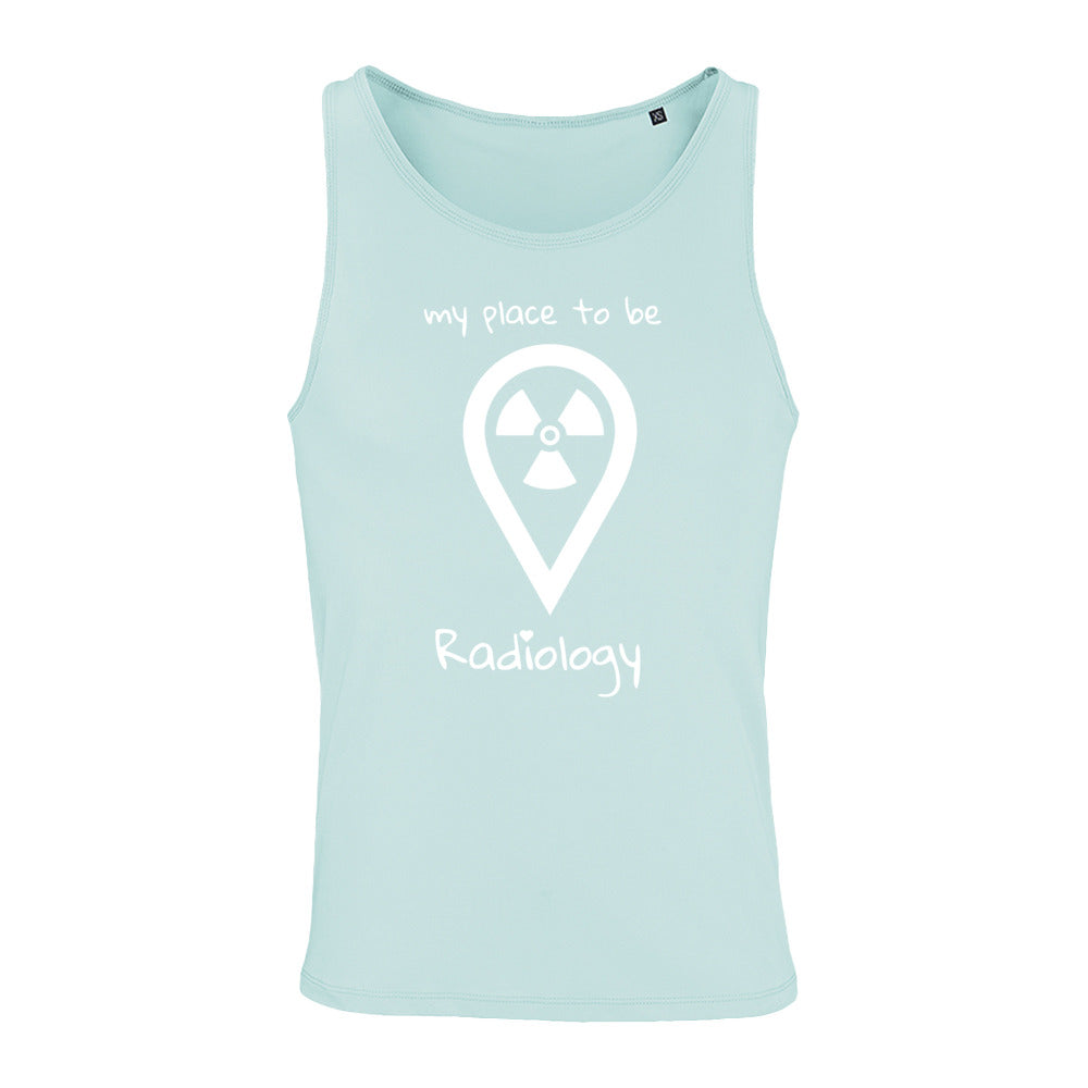 Tank Top (Unisex ) - my place to be (großes Logo)