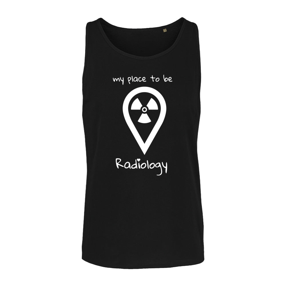 Tank Top (Unisex ) - my place to be (großes Logo)
