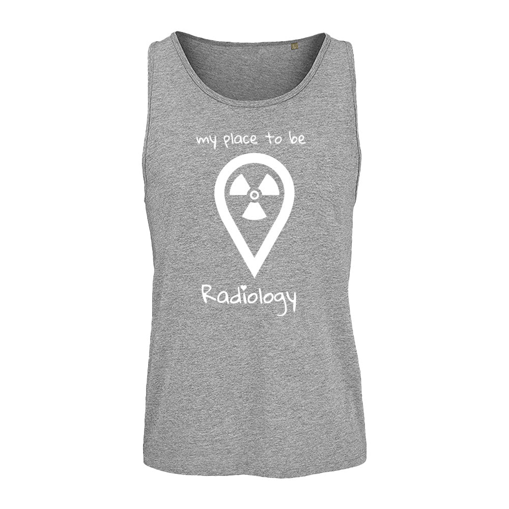 Tank Top (Unisex ) - my place to be (großes Logo)