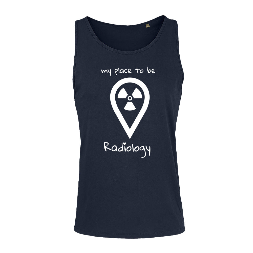 Tank Top (Unisex ) - my place to be (großes Logo)