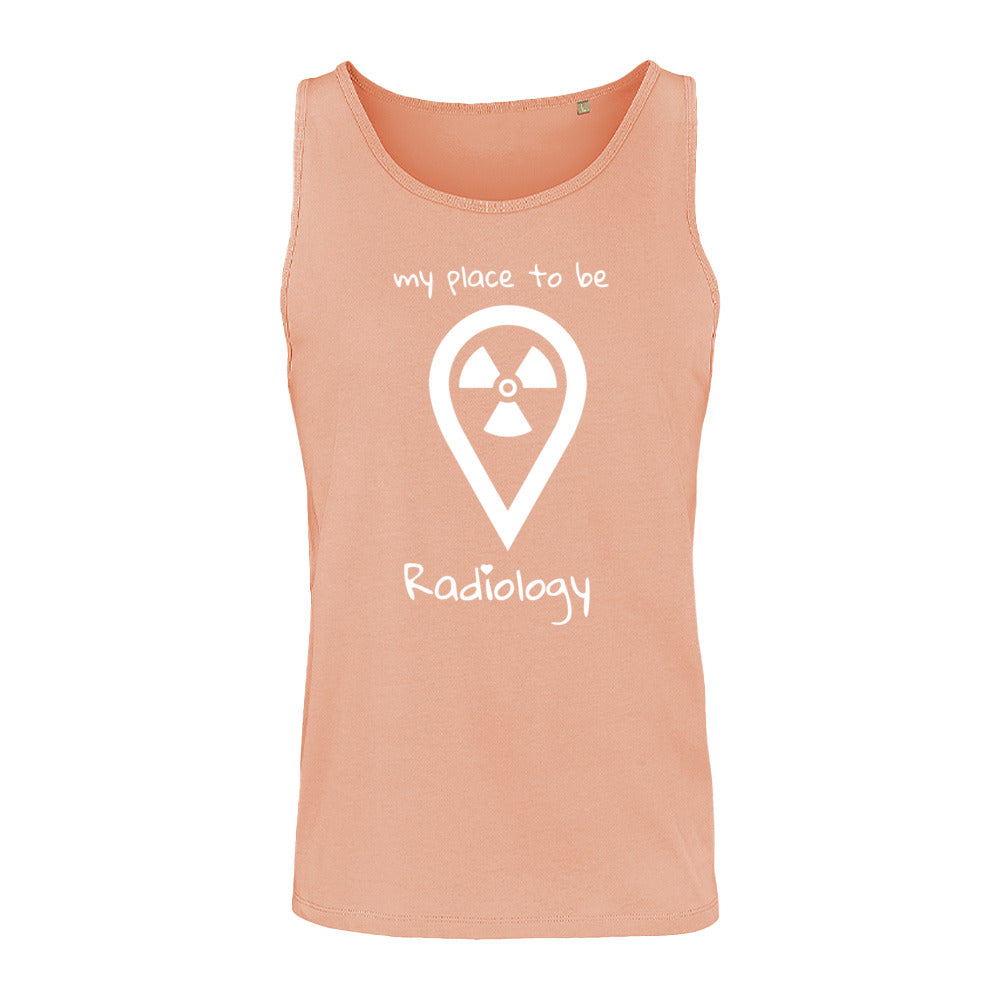 Tank Top (Unisex ) - my place to be (großes Logo)