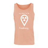 Tank Top (Unisex ) - my place to be (großes Logo)