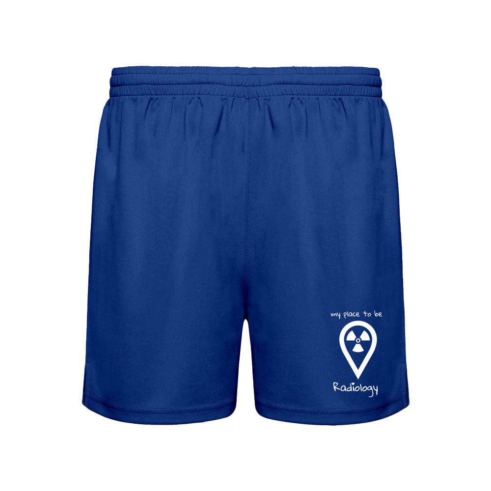 Sport Shorts (Unisex) - my place to be Radiology