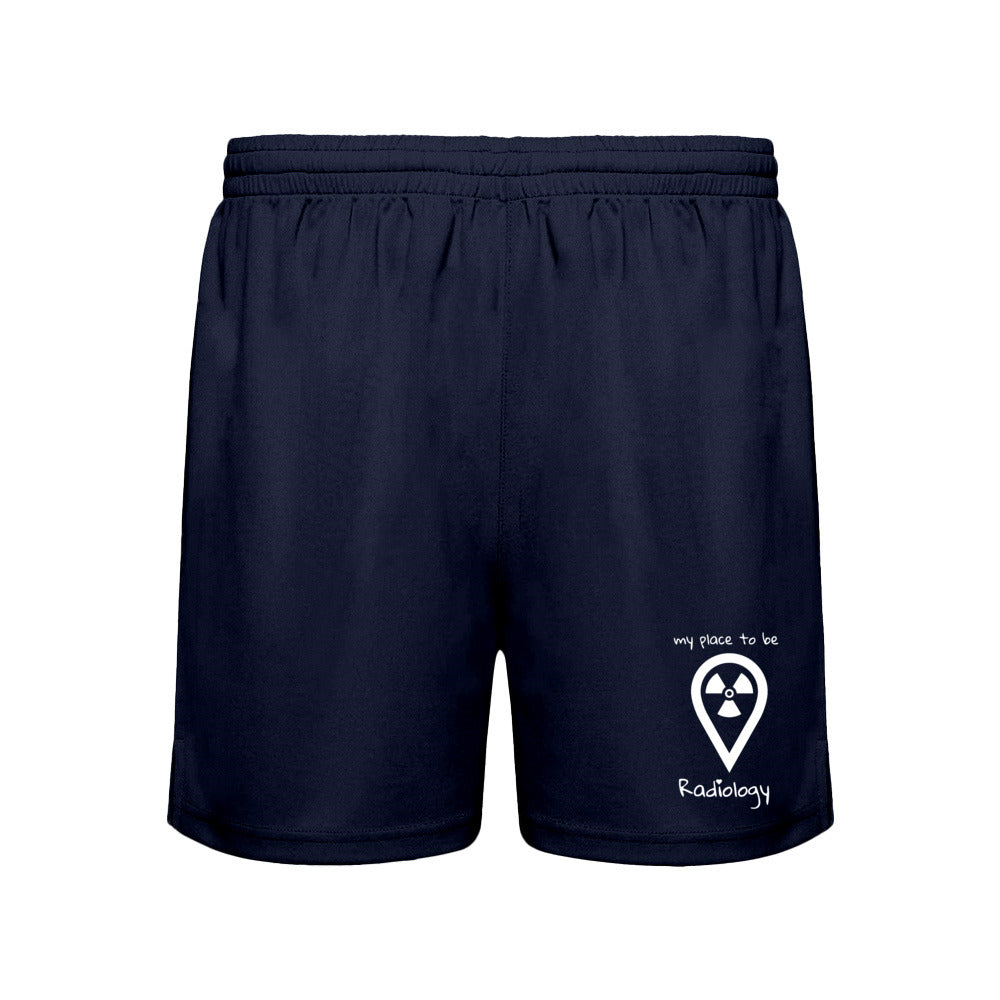 Sport Shorts (Unisex) - my place to be Radiology