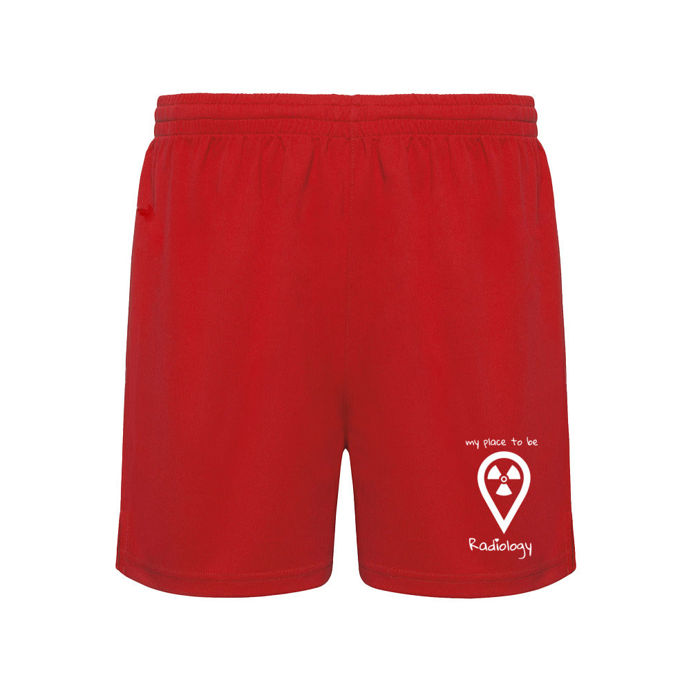 Sport Shorts (Unisex) - my place to be Radiology