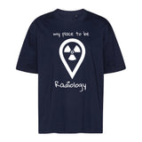 T-Shirt Oversized (Unisex)- my place to be Radiology