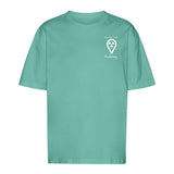 T-Shirt Oversized (Unisex)- my place to be Radiology  (kleines Logo)