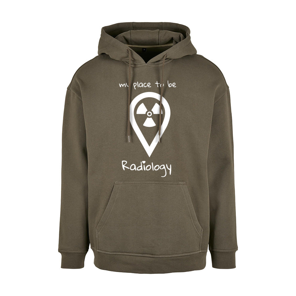 Basic Oversize Hoodie (Herren) - my place to be Radiology