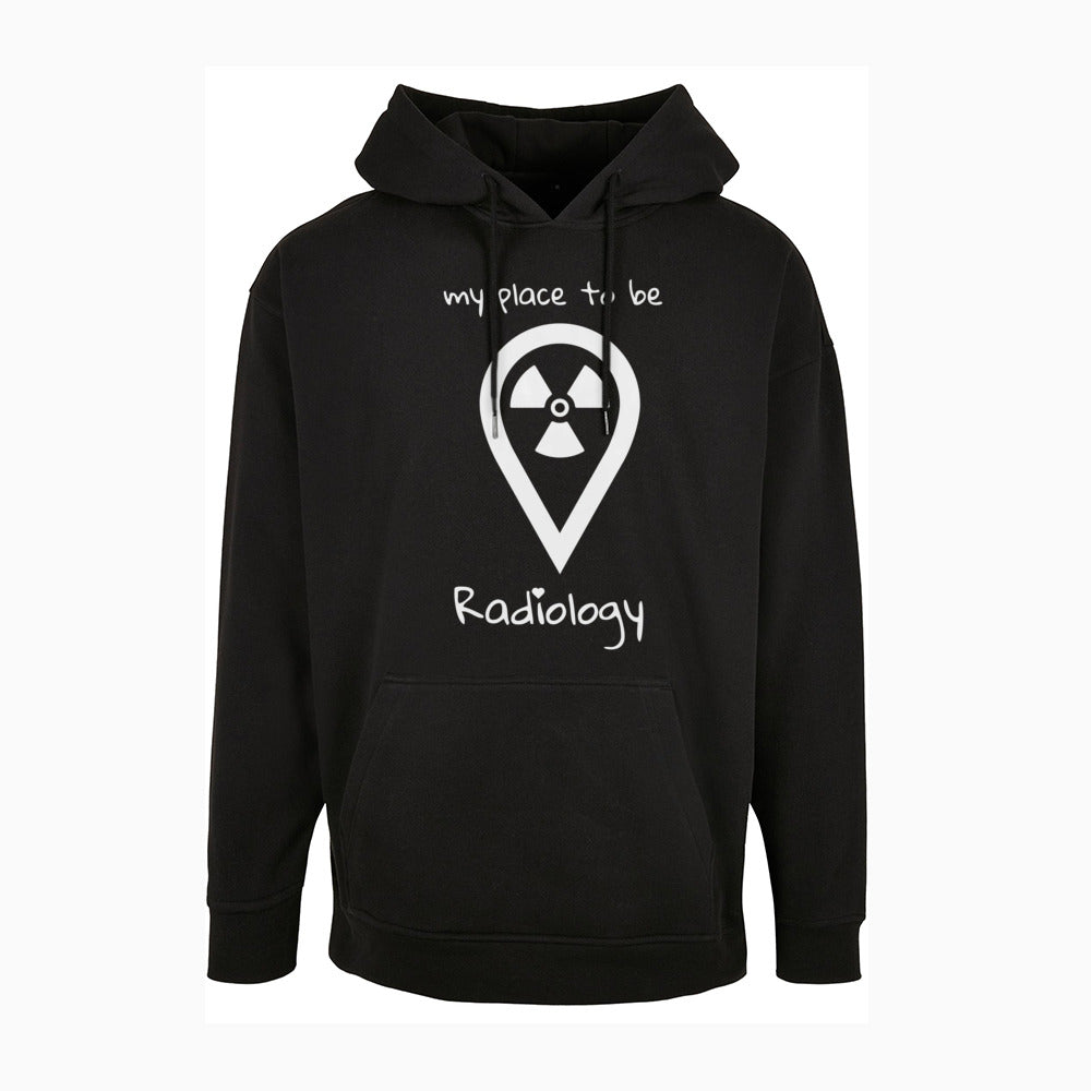 Basic Oversize Hoodie (Herren) - my place to be Radiology