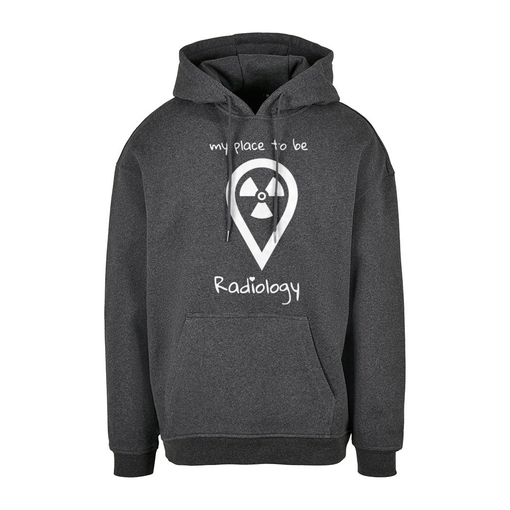 Basic Oversize Hoodie (Herren) - my place to be Radiology