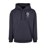 Basic Oversize Hoodie (Herren) - my place to be Radiology  (kleines Logo)
