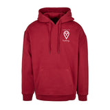 Basic Oversize Hoodie (Herren) - my place to be Radiology  (kleines Logo)