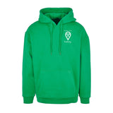 Basic Oversize Hoodie (Herren) - my place to be Radiology  (kleines Logo)