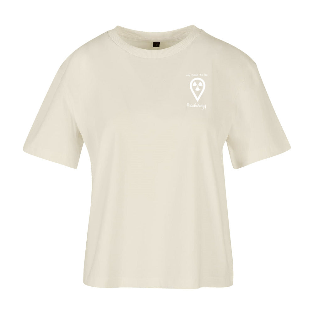 Ladies Everyday T-Shirt (Damen) my place to be Radiology (kleines Logo)