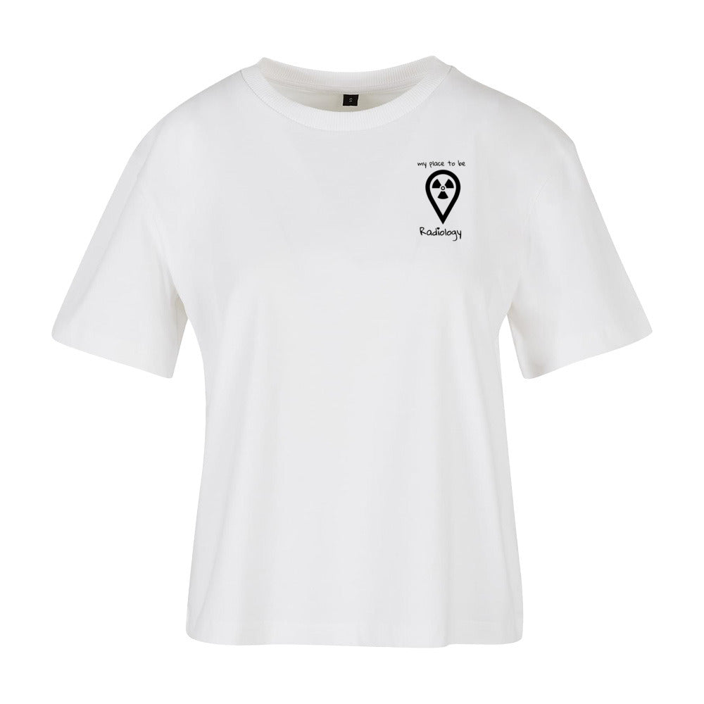Ladies Everyday T-Shirt (Damen) my place to be Radiology (kleines Logo)