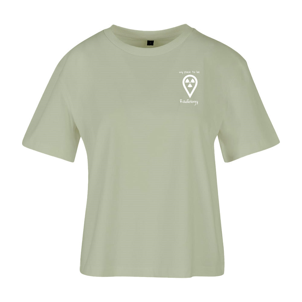 Ladies Everyday T-Shirt (Damen) my place to be Radiology (kleines Logo)