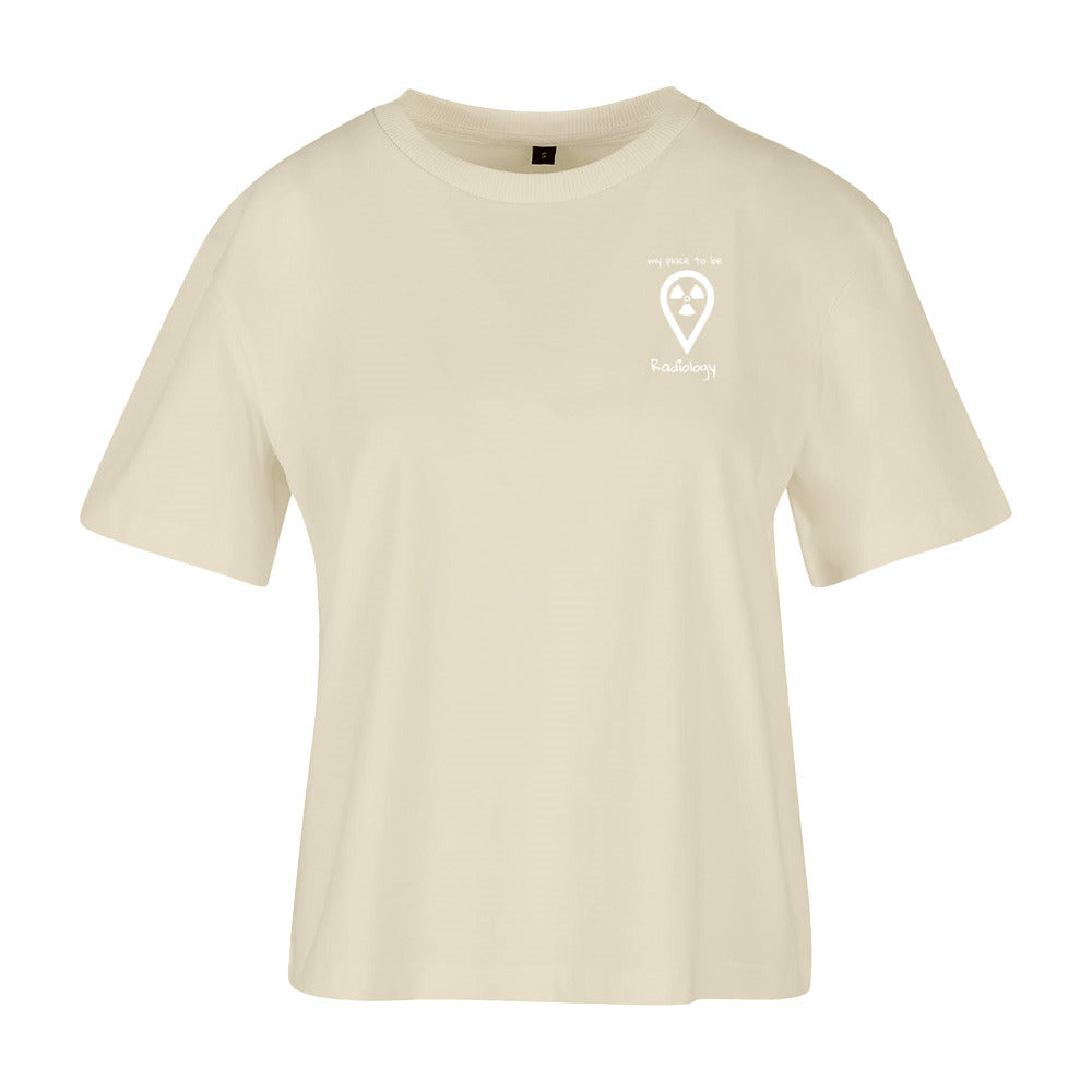 Ladies Everyday T-Shirt (Damen) my place to be Radiology (kleines Logo)