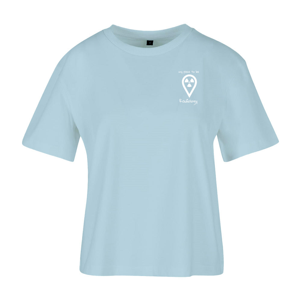 Ladies Everyday T-Shirt (Damen) my place to be Radiology (kleines Logo)