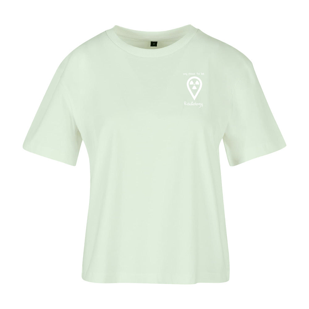Ladies Everyday T-Shirt (Damen) my place to be Radiology (kleines Logo)